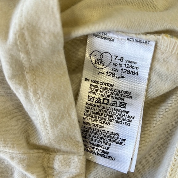 Little bird by jools Oliver floral Peter Pan collar cream short sleeve tee - Picture 5 of 6